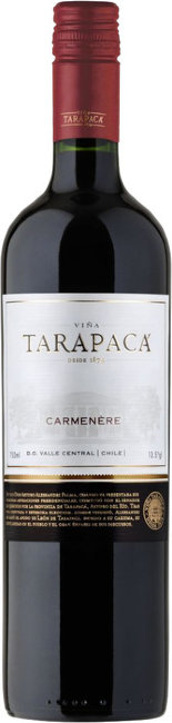 Вино красное сухое Tarapaca "Карменере", Чили